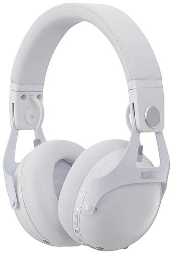 KORG NC-Q1 DJ Over Ear Kopfhörer Bluetooth® Stereo Weiß Noise Cancelling