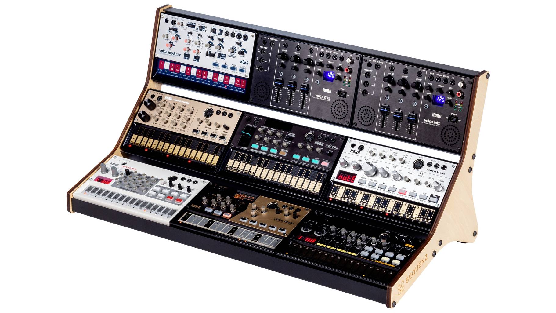 Sequenz Music Gear Volca Rack 3x3 Stehhilfe Schwarz versandkostenfrei ...