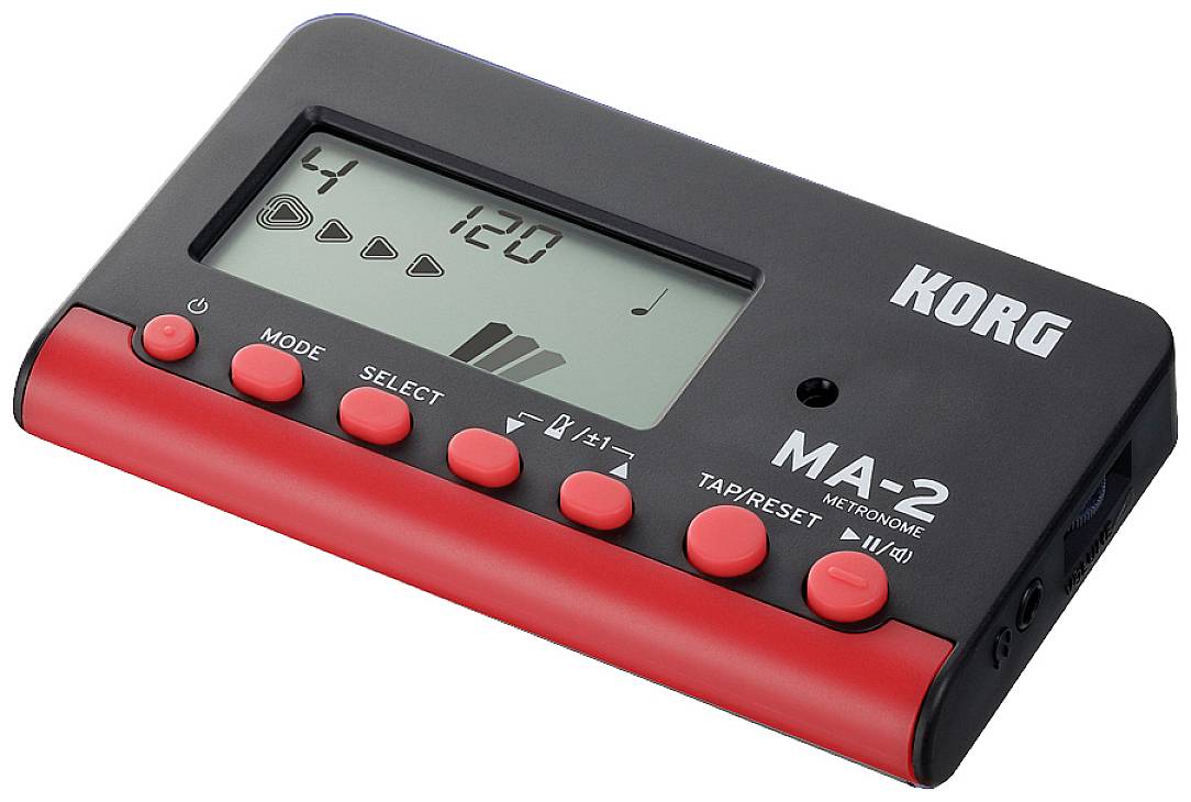 KORG MA-2 Metronom Schwarz/Rot