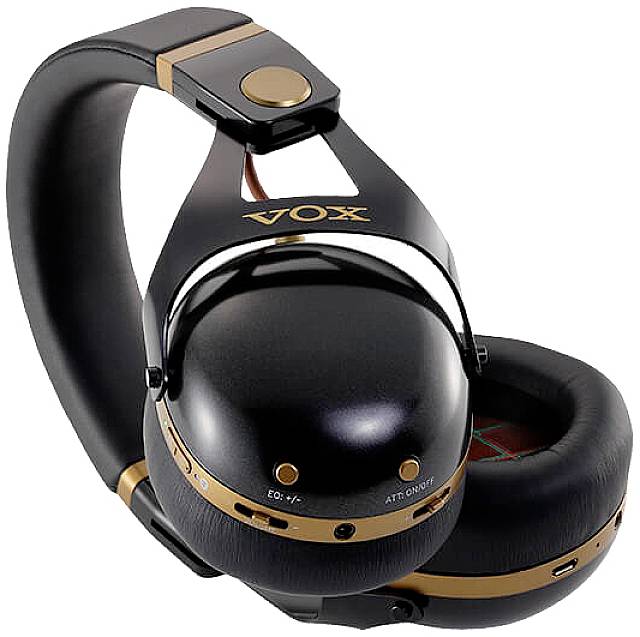 VOX Amplification VH-Q1 DJ Over Ear Kopfhörer Bluetooth® Stereo Schwarz Noise Cancelling