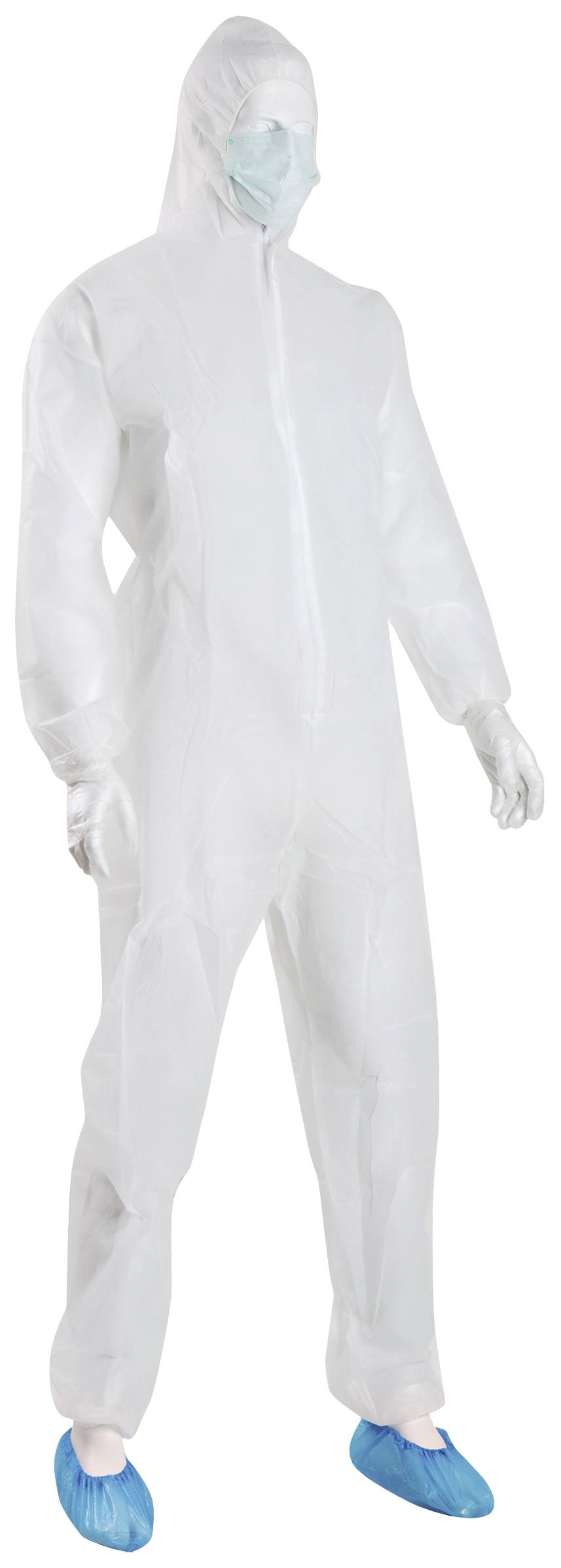 Söhngen 1005179 Einweg-Set Schutzbekl. mit Overall Kleider-Größe: XXL Weiß