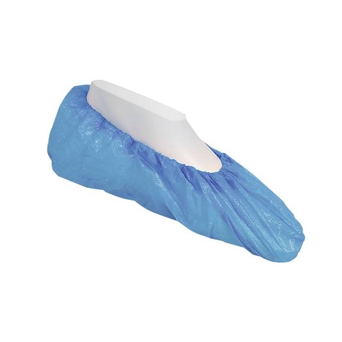 Asatex 1005083 Einmal Schuhüberzug blau à 100 Stück Blau