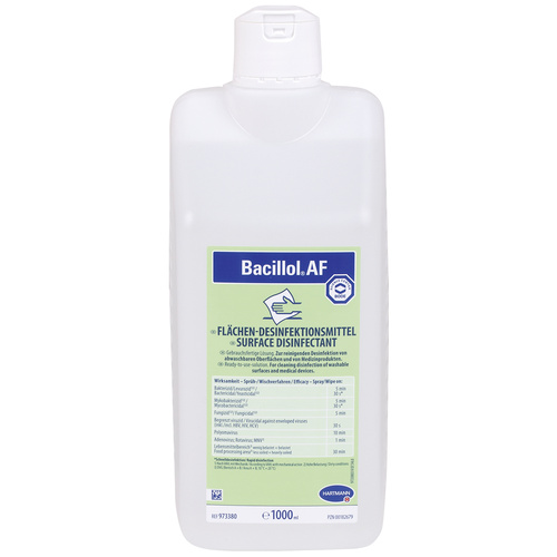 Bacillol AF Nachfüllflasche 1000ml 1012200 Desinfektionsmittel 1000ml