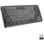 Logitech MX Mechanical Mini (Tacticle Quiet) Bluetooth®, Funk Tastatur Deutsch, QWERTZ Graphit Abne Logitech MX Mechanical Mini (Tacticle Quiet) Bluetooth®, Funk Tastatur Deutsch, QWERTZ Graphit Abne