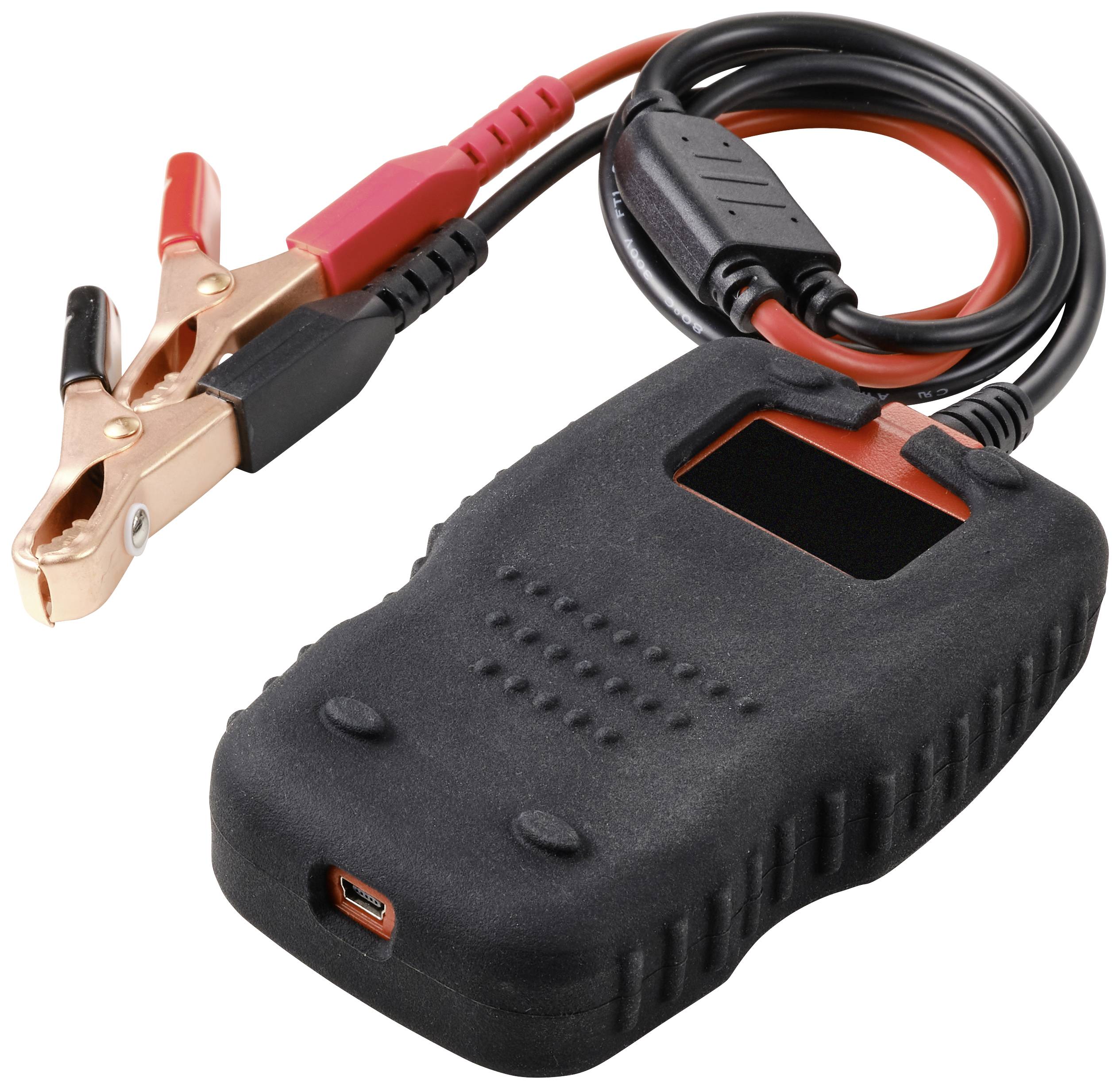 VOLTCRAFT VC-BT100 Kfz-Batterietester 12 V, 24V 79mm x 28mm x 128mm