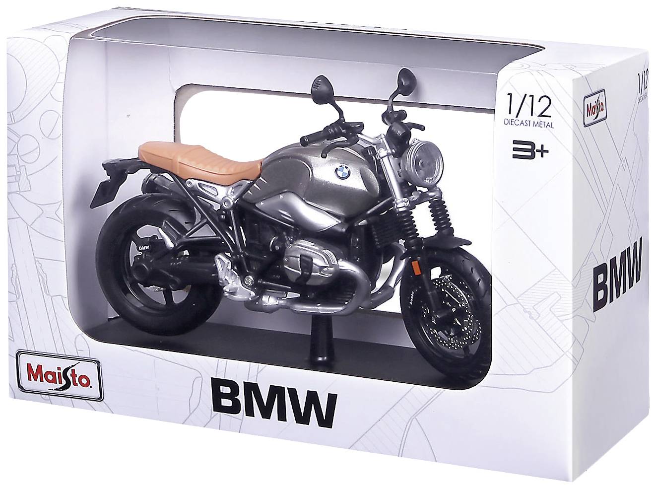 Maisto BMW R Nine T Scrambler 1:12 Modellmotorrad