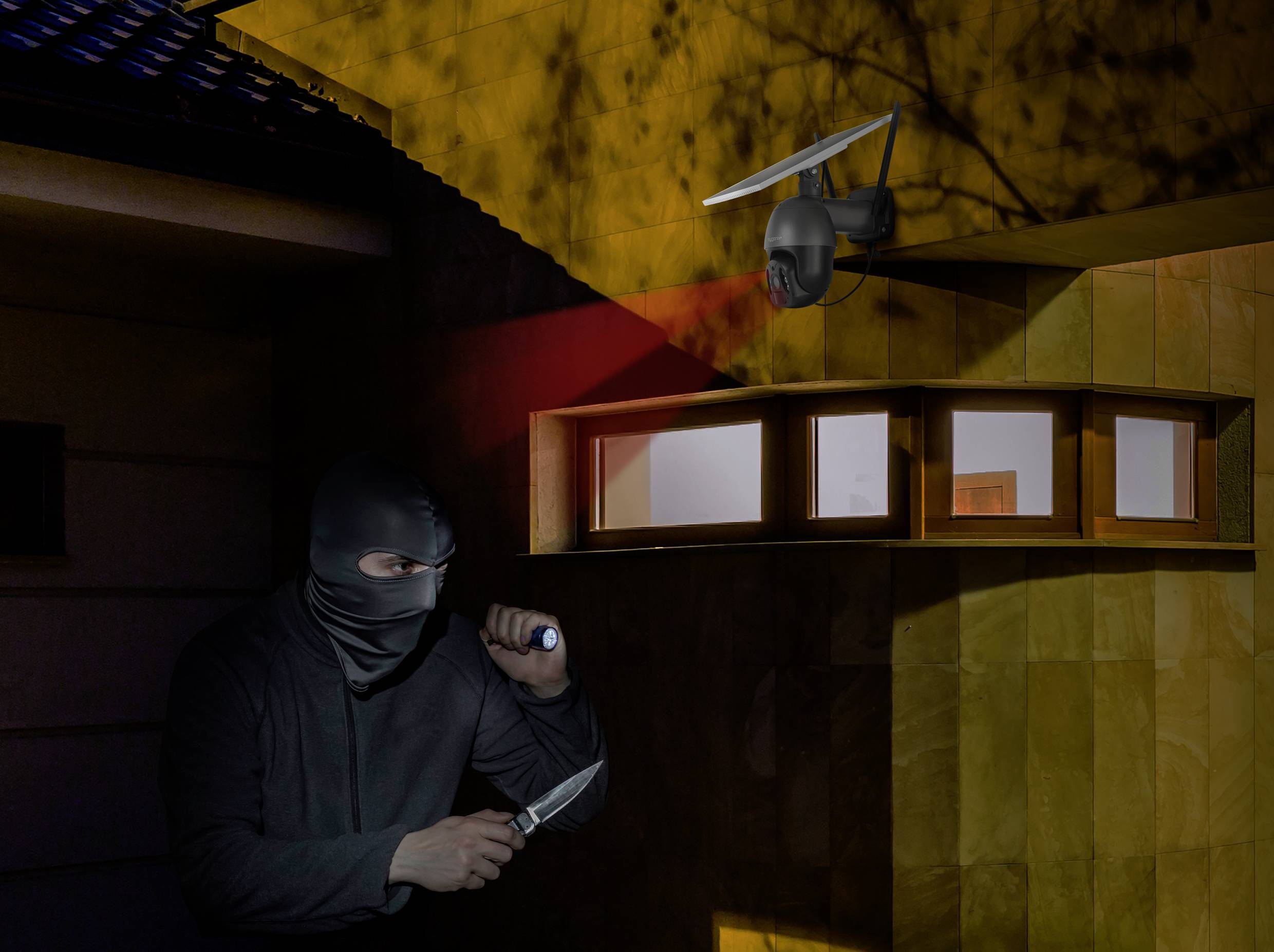 Sygonix SY-5177734 GSM IP Überwachungskamera 1920 x 1080 Pixel