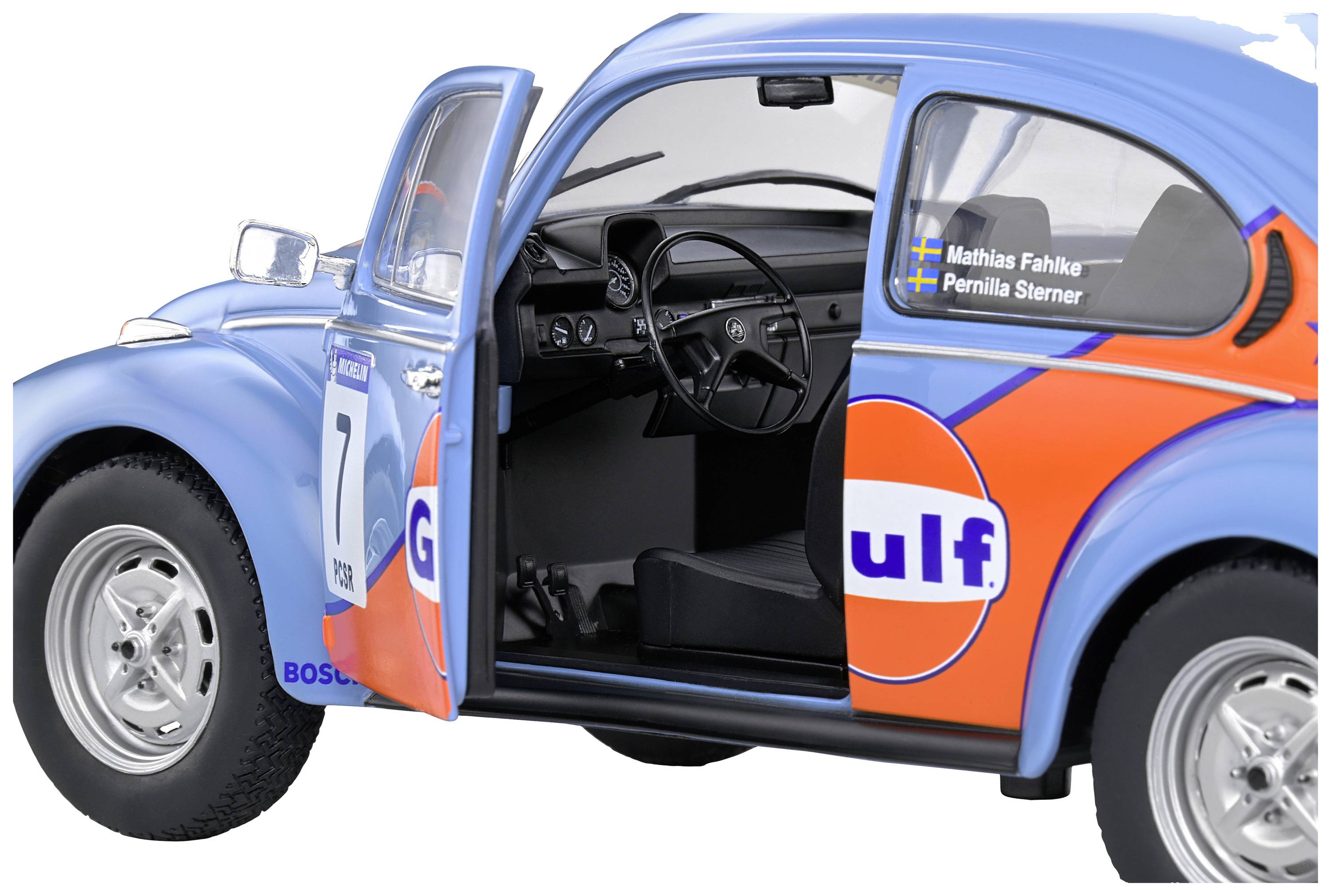 Solido VW Käfer 1303 Rallye Colds Balls,2019 1:18 Modellauto