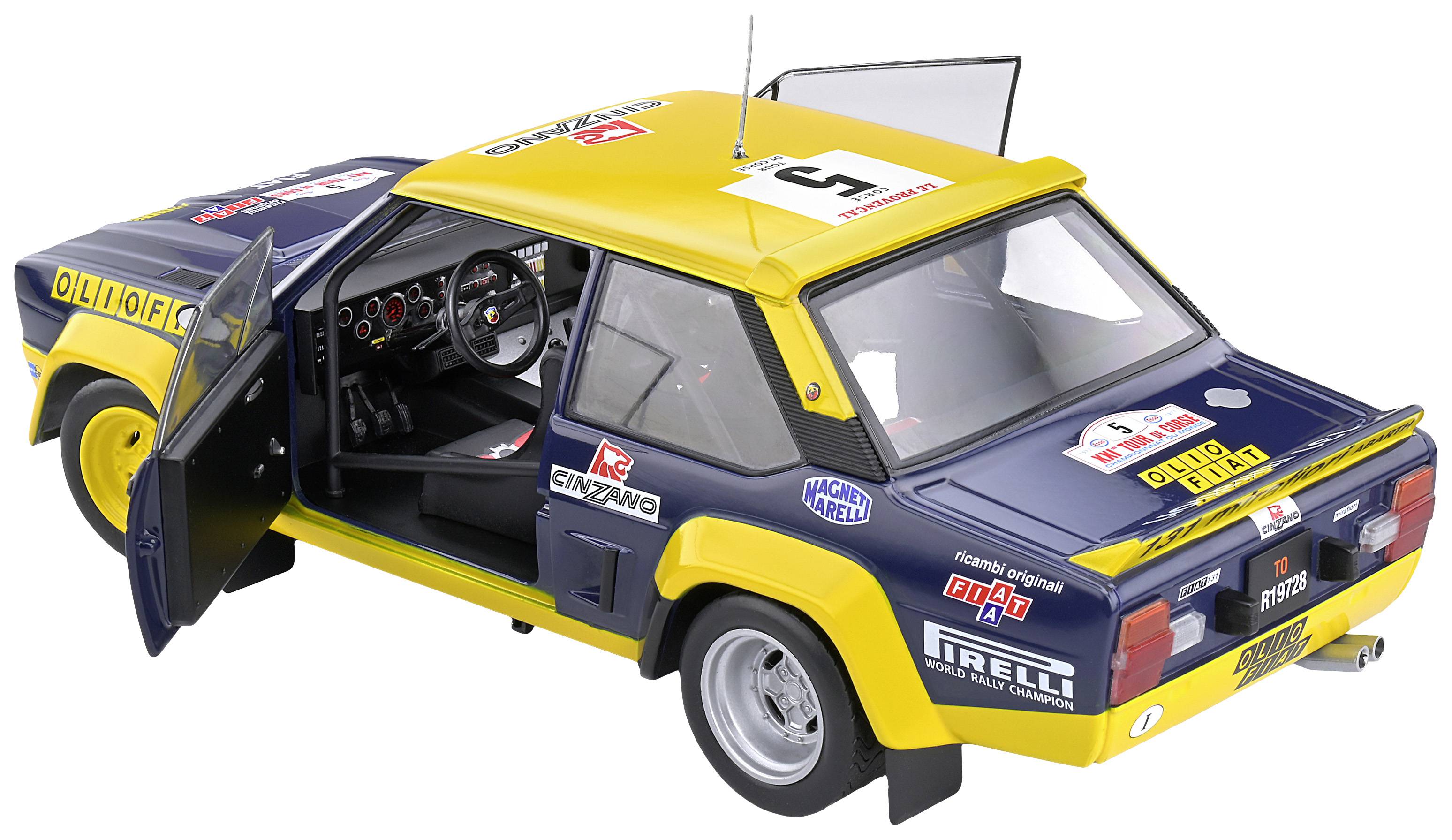 Solido Fiat 131 Tour de Corse 1977 1:18 Modellauto