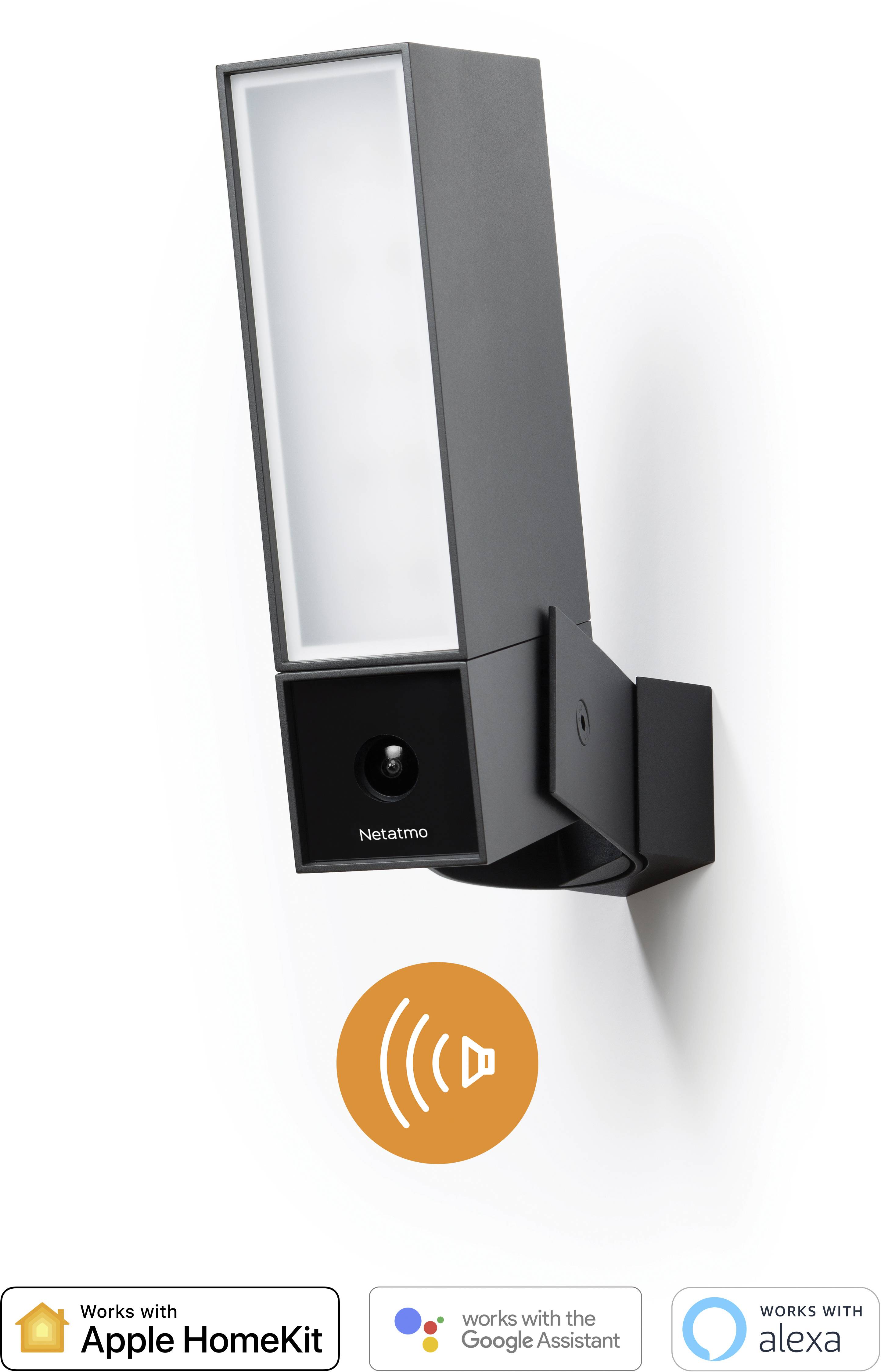 Netatmo NOC-S-DE WLAN IP Überwachungskamera 1920 x 1080 Pixel