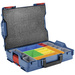 Bosch Professional L-BOXX 102 & Inset Boxen 12tlg. 1600A016NB Transportkoffer ABS Blau (L x B x H) 357 x 442 x 117mm