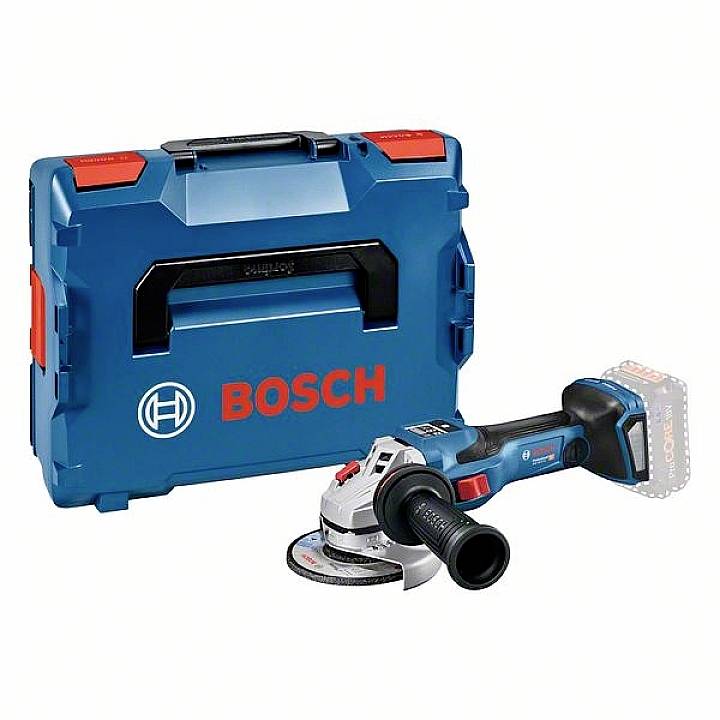 Bosch Professional GWS 18V-15 SC 06019H6300 Winkelschleifer 150mm ohne Akku, ohne Ladegerät, inkl. Bluetooth Modul, inkl. Koffer