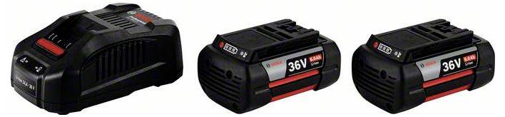 Bosch Professional GBA 36V + GAL 3680 Ladestation 1 600 A00 L1U inkl. 2. Akku