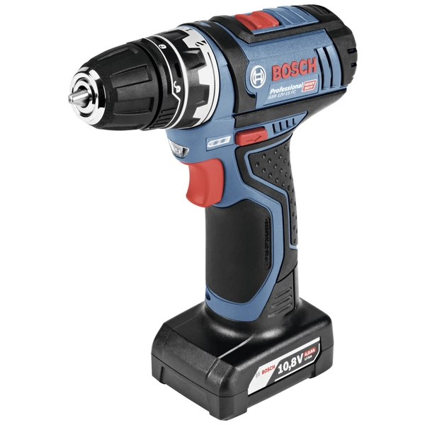 Bosch Professional MP GSR 12V-15 FC 06019F6006 Akku-Bohrschrauber 12 V Li-Ion inkl. 2. Akku, inkl. Ladegerät, inkl. Koffer Bosch Professional MP GSR 12V-15 FC 06019F6006 Akku-Bohrschrauber 12 V Li-Ion inkl. 2. Akku, inkl. Ladegerät, inkl. Koffer