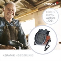Korona 60002 Heizlüfter 60002 Rot/Schwarz Korona 60002 Heizlüfter 60002 Rot/Schwarz
