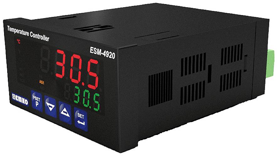 Emko ESM-4920 2-Punkt, P, PI, PD, PID Universalregler Pt100 -200 bis +1700°C Relais 5A (L x B x H) 84 x 48 x 96mm