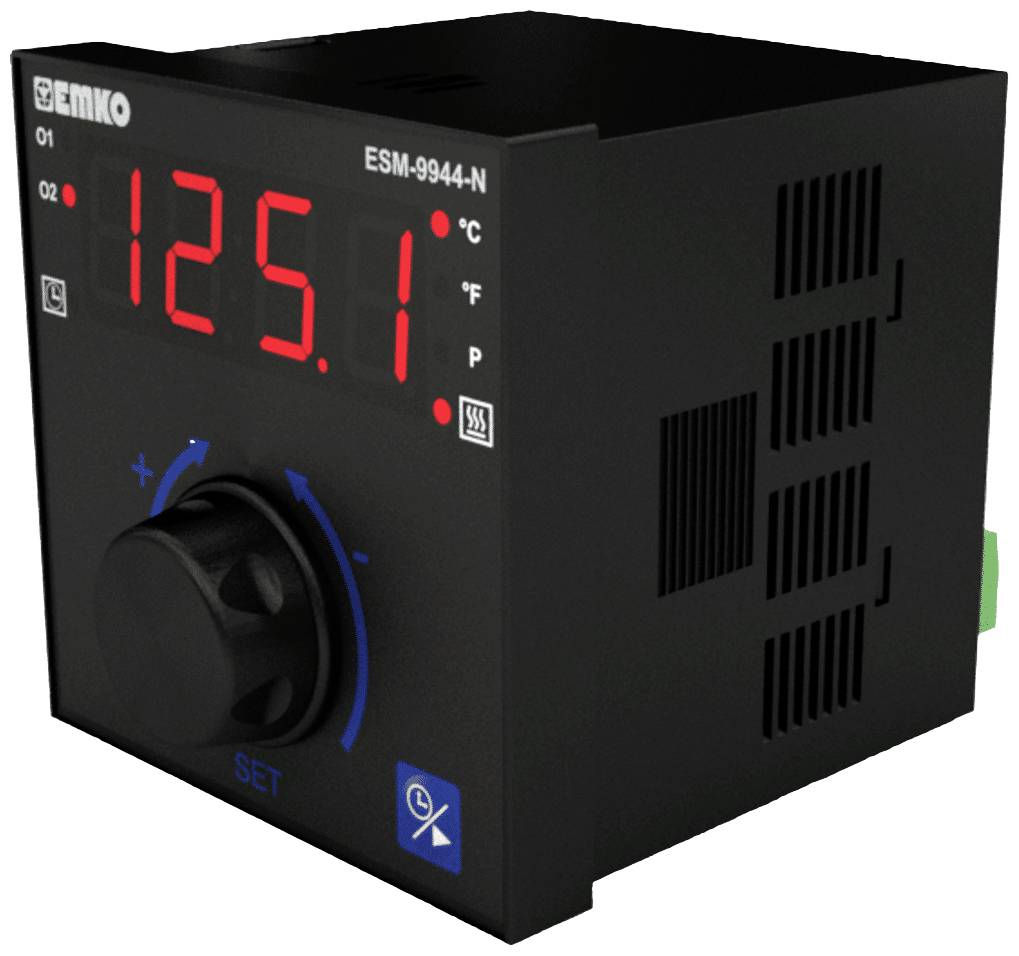Emko ESM-9944-N 2-Punkt, P, PI, PD, PID Temperaturregler Pt100 -200 bis +1700 °C Relais 5 A