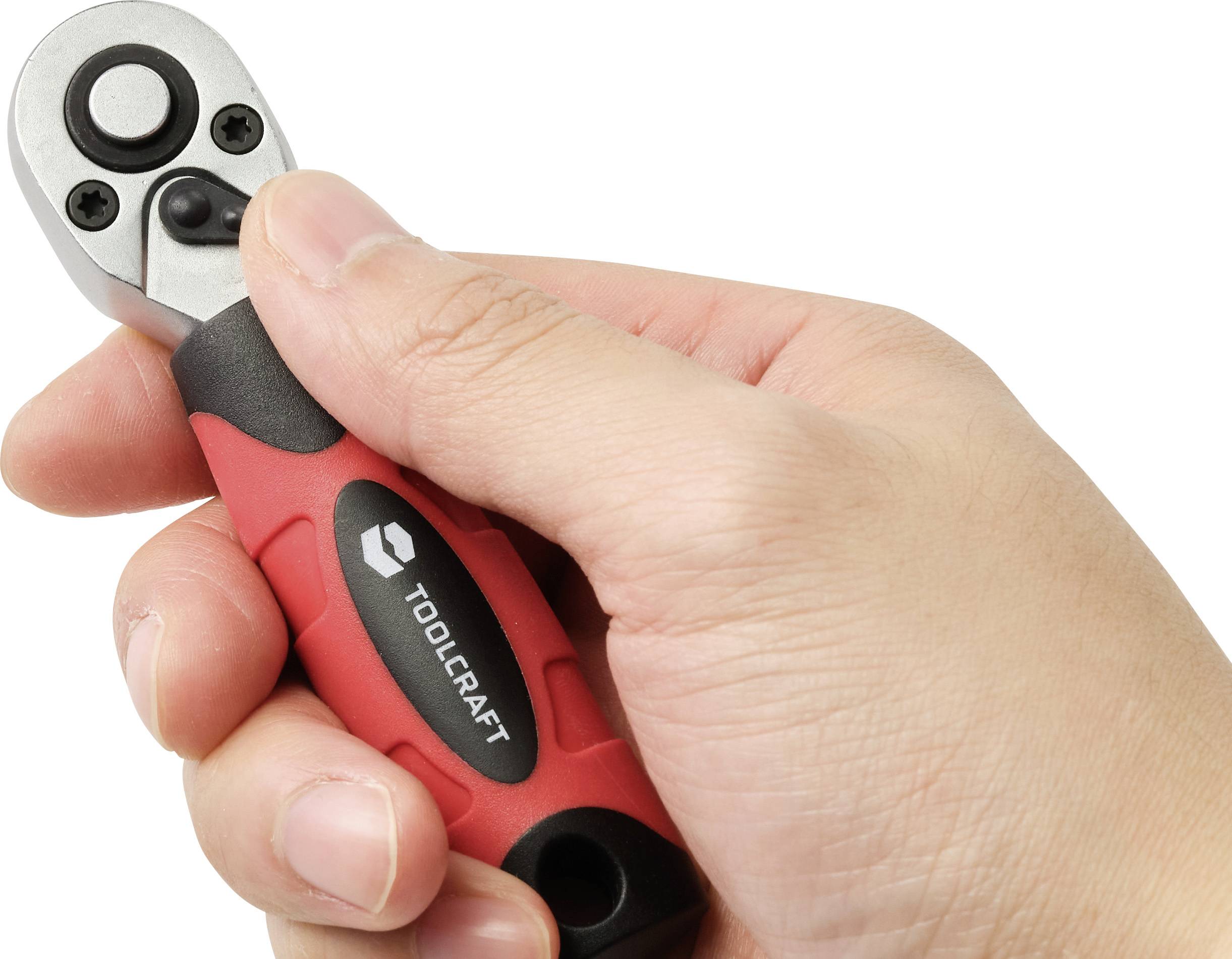 TOOLCRAFT TO-7767546 Mini-Ratsche 1/4" (6.3 mm) 109mm