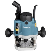 Makita Oberfräse RP1111CJFA RP1111CJFA mit Zubehör 1100W Makita Oberfräse RP1111CJFA RP1111CJFA mit Zubehör 1100W