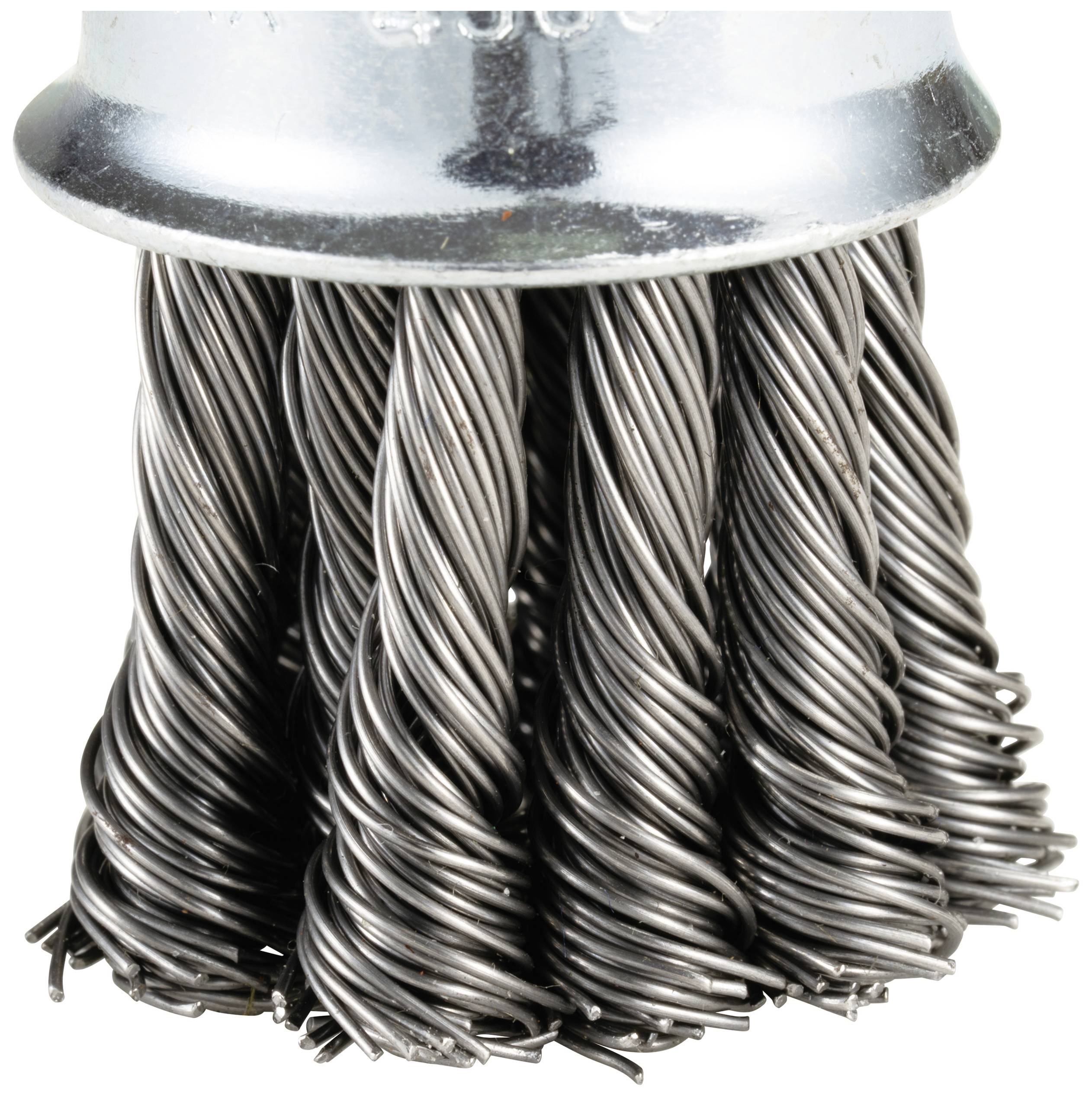 Makita Kegelbürste 28mm Stahl Rundschaft D-73863