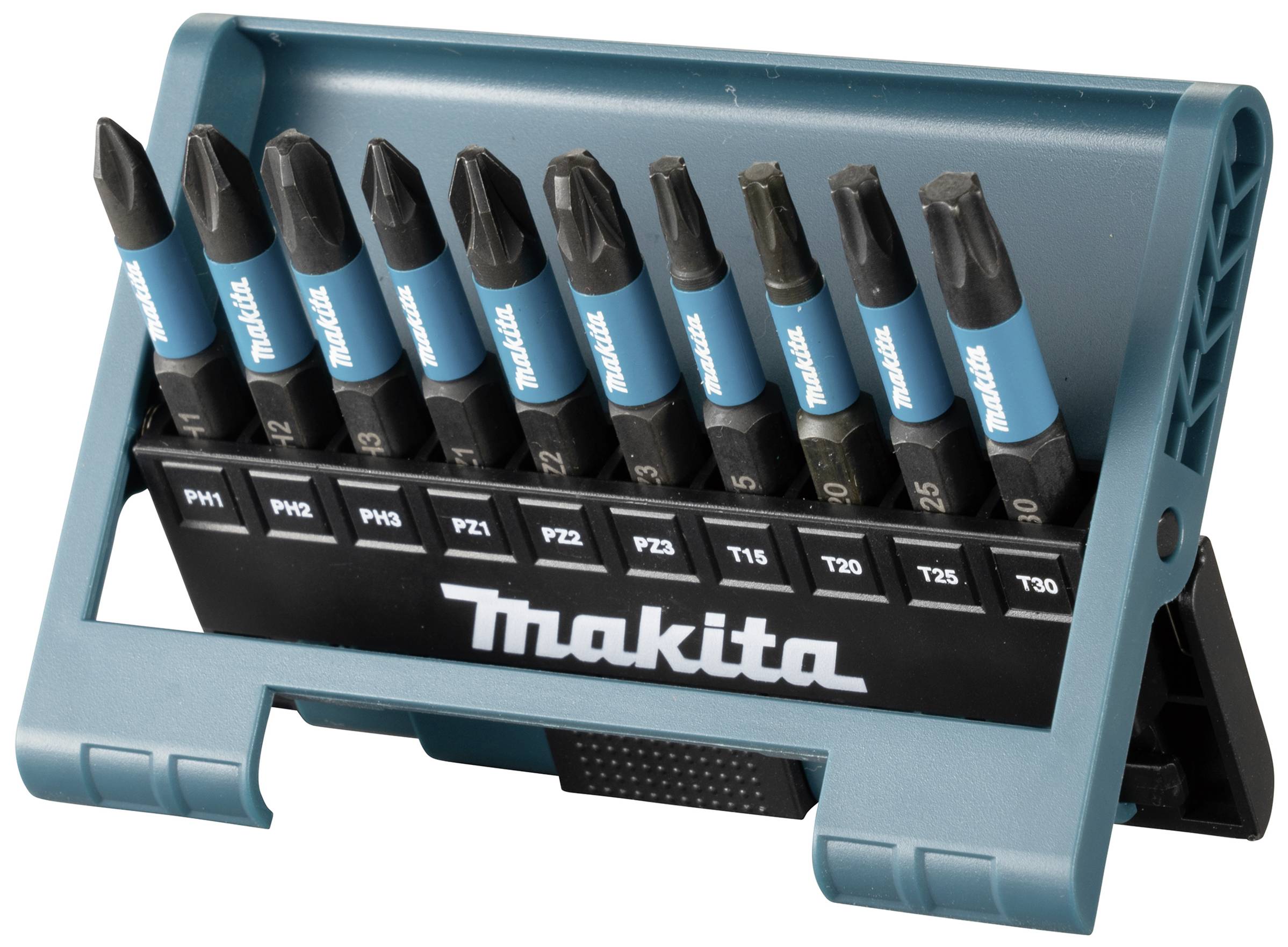 Makita Impact Black Bit-Set 10-tlg E-12011 Bit-Set