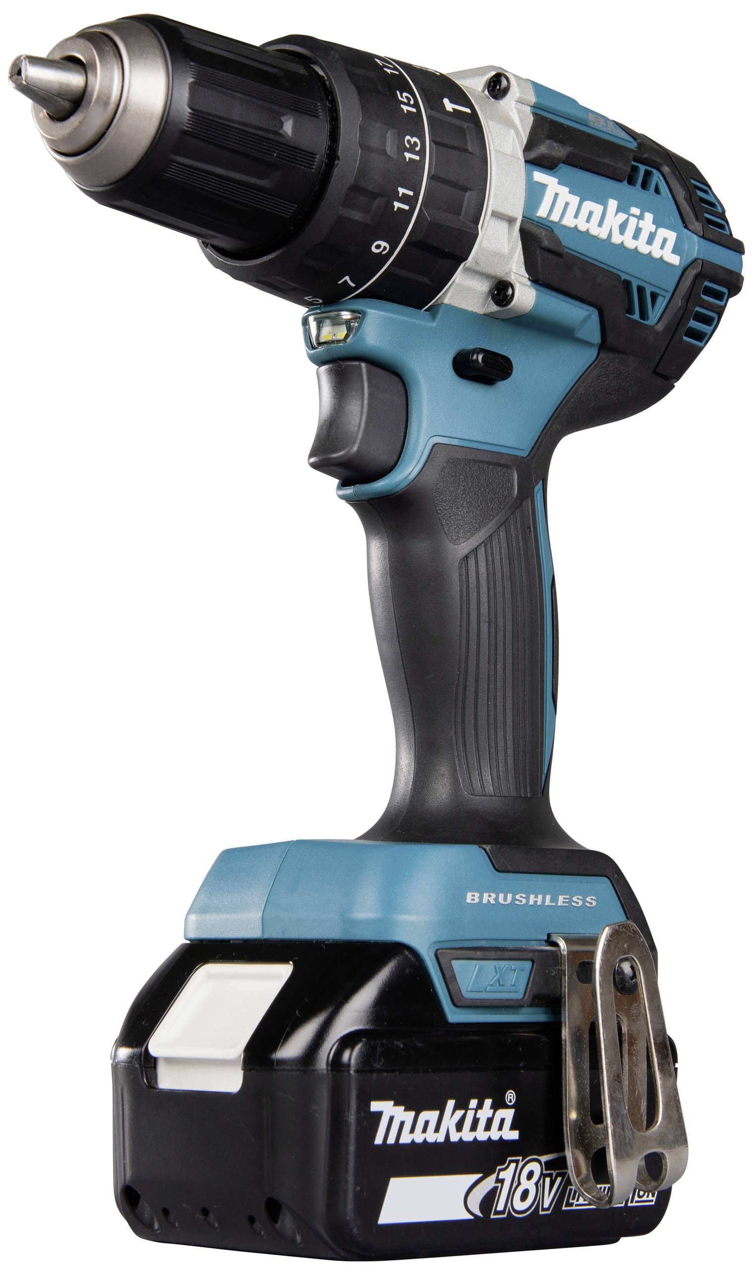 Makita DHP484RGJW 2-Gang-Akku-Schlagbohrschrauber inkl. Akku, inkl. 2. Akku, inkl. Ladegerät