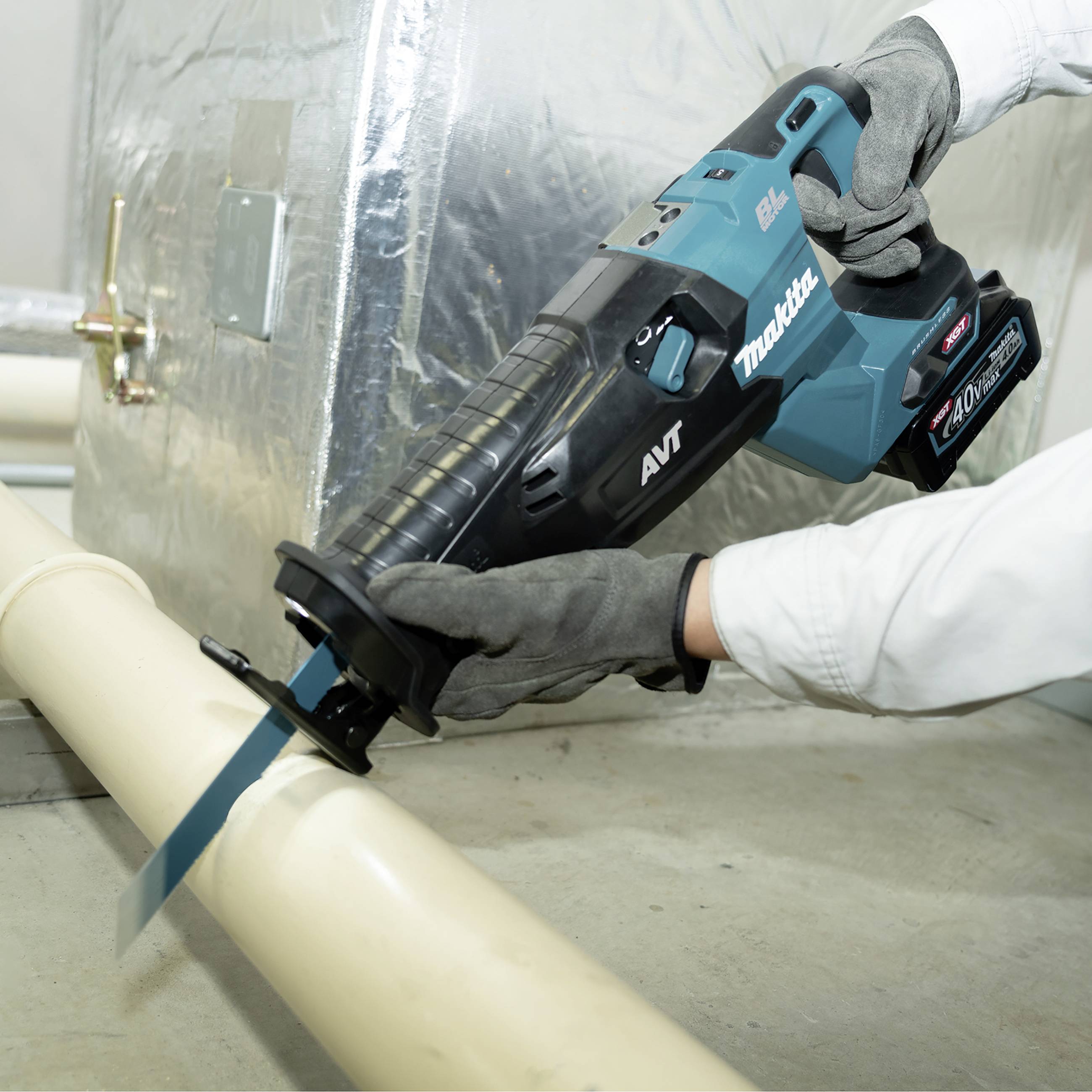 Makita Akku-Säbelsäge JR002GZ ohne Akku, ohne Ladegerät