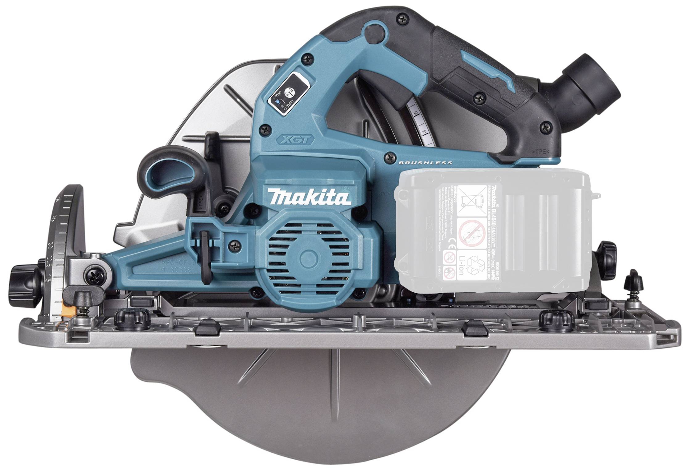 Makita HS011GZ Akku-Handkreissäge Schnitttiefe max. (90°) 101mm ohne Akku, ohne Ladegerät