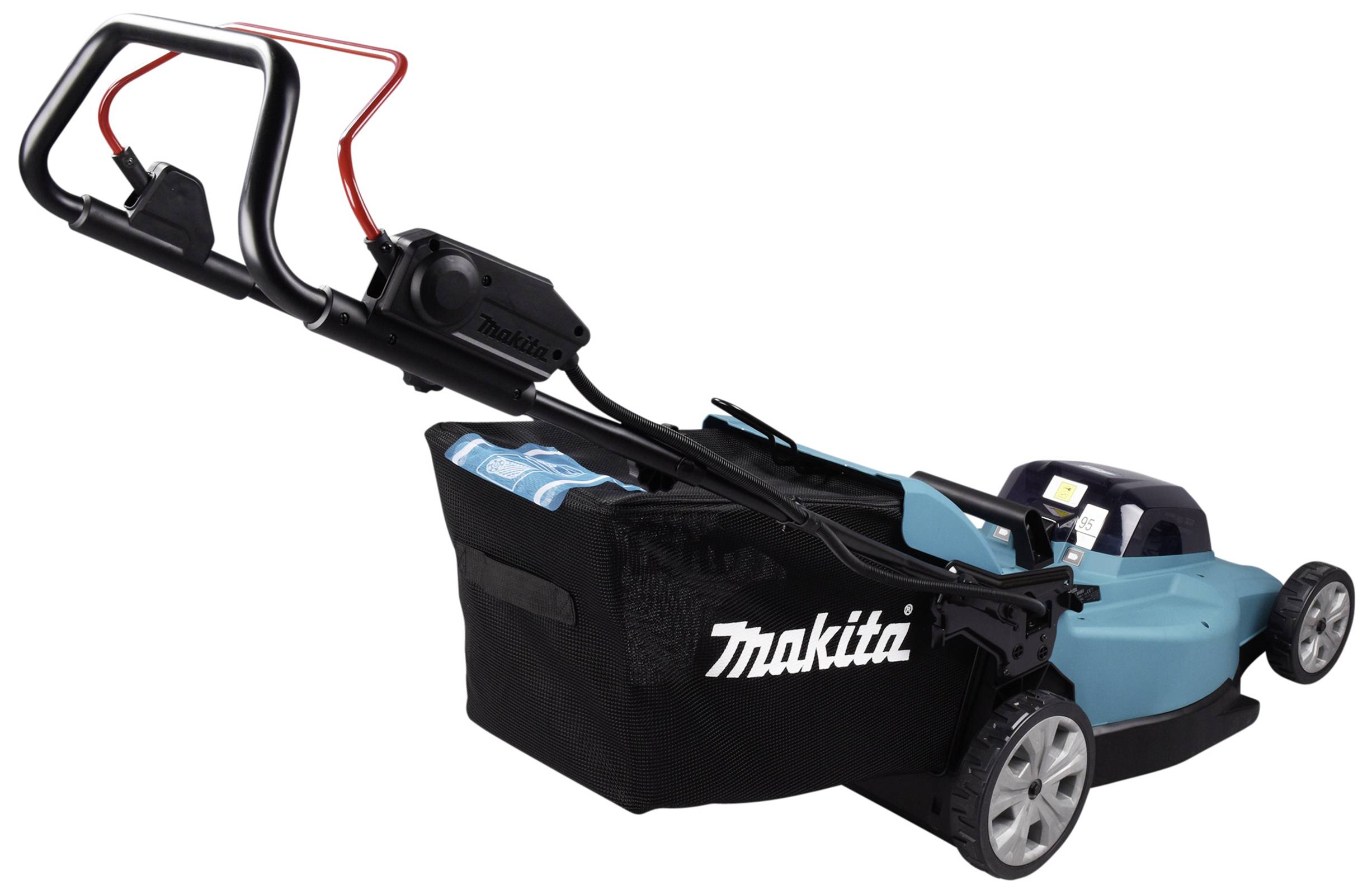 Makita DLM480Z Akku Rasenmäher ohne Akku, ohne Ladegerät 2 x 18 V Schnittbreite (max.) 48 cm Geeignet für 650 m²