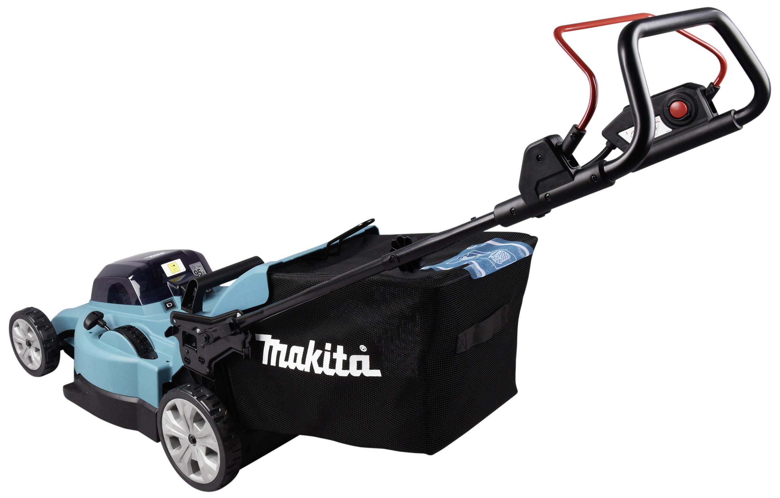 Makita DLM480PT2 Akku Rasenmäher inkl. Akku, inkl. 2. Akku, inkl. Ladegerät 2 x 18 V Schnittbreite (max.) 48 cm Geeignet für 650 m²