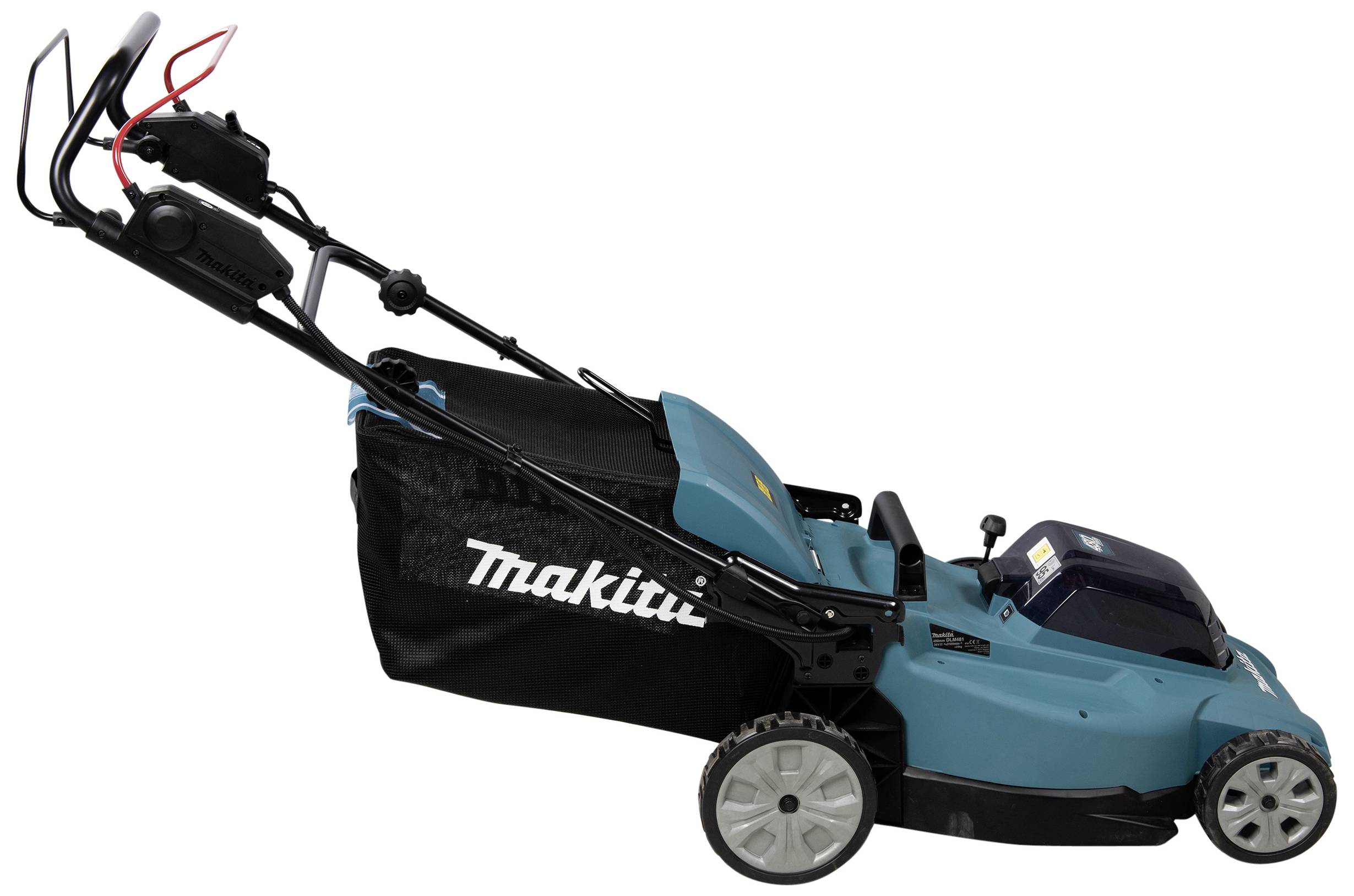 Makita DLM481Z Akku Akku-Rasenmäher ohne Akku, ohne Ladegerät 2 x 18V Schnittbreite (max.) 48cm Geeignet für 800m²