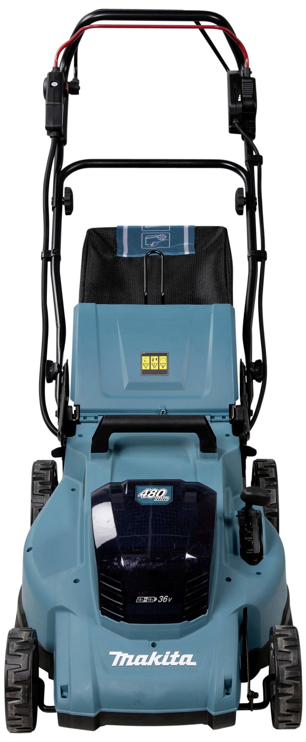 Makita DLM481Z Akku Akku-Rasenmäher ohne Akku, ohne Ladegerät 2 x 18 V Schnittbreite (max.) 48 cm Geeignet für 800 m²