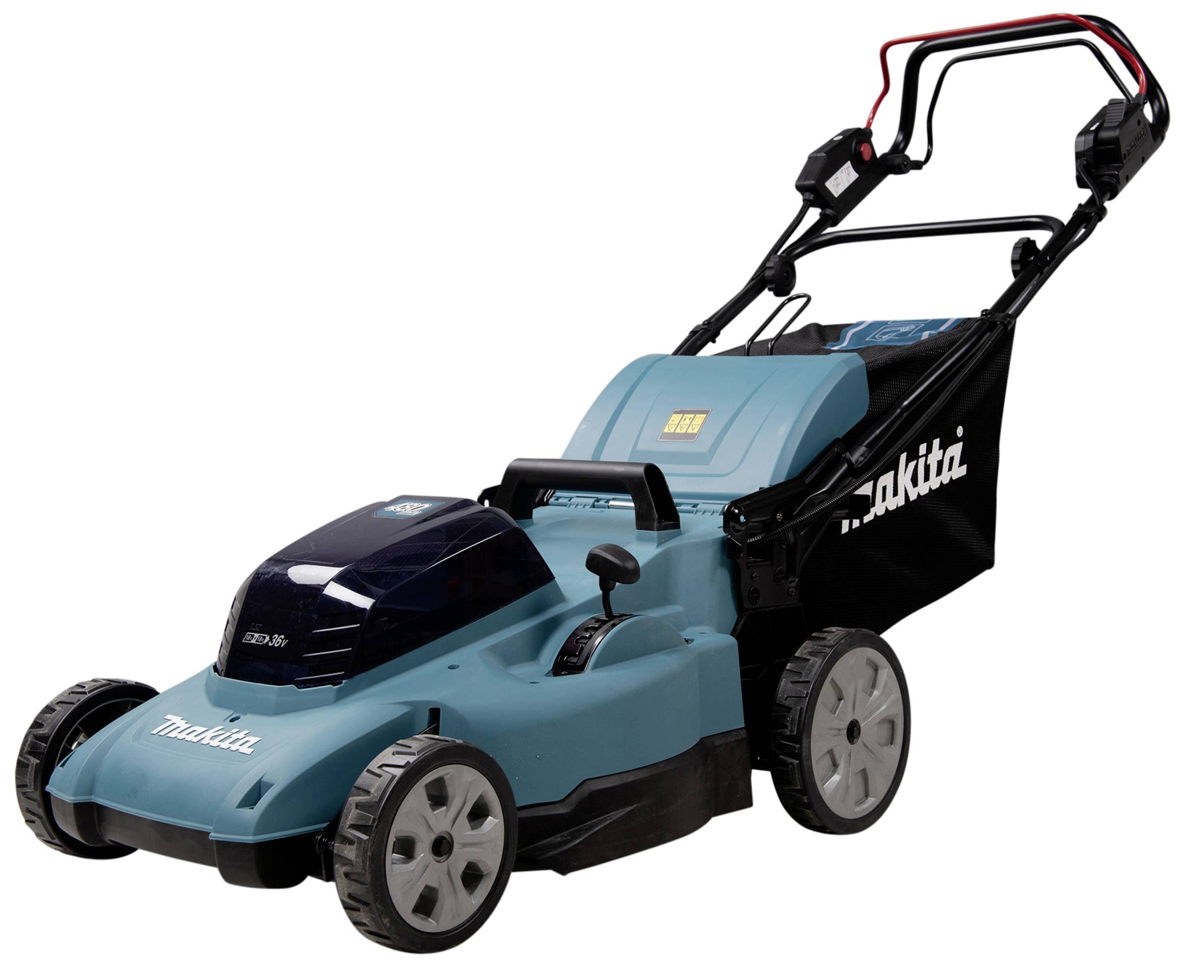 Makita DLM481Z Akku Akku-Rasenmäher ohne Akku, ohne Ladegerät 2 x 18 V Schnittbreite (max.) 48 cm Geeignet für 800 m²