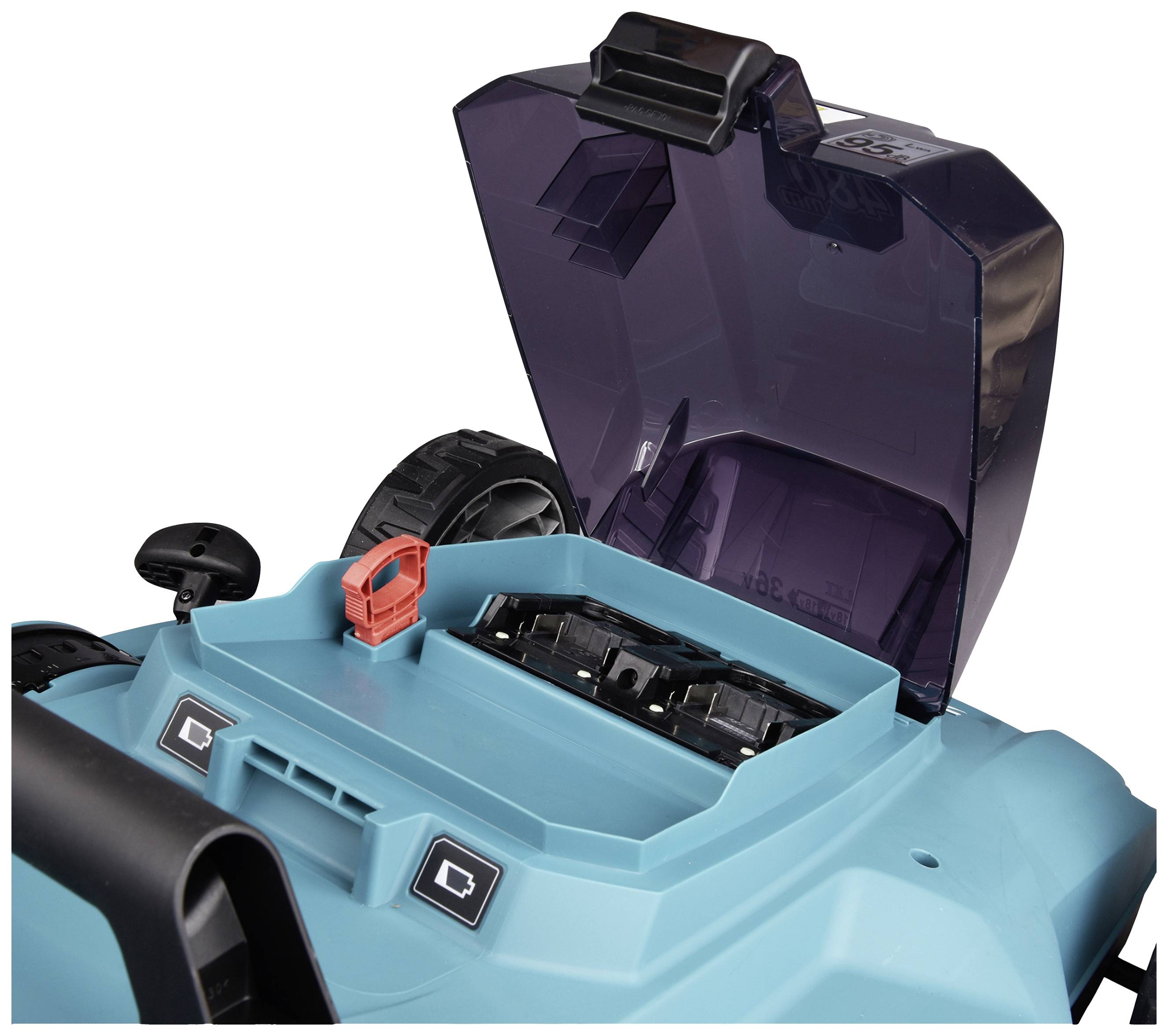 Makita DLM481Z Akku Akku-Rasenmäher ohne Akku, ohne Ladegerät 2 x 18V Schnittbreite (max.) 48cm Geeignet für 800m²