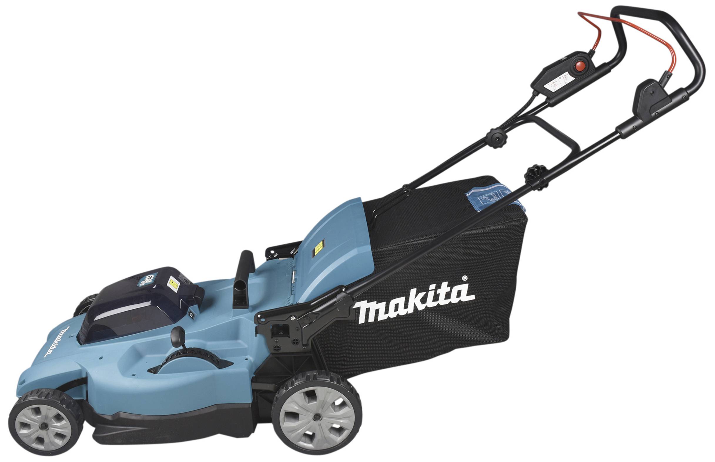 Makita DLM538Z Akku Akku-Rasenmäher ohne Akku, ohne Ladegerät 2 x 18 V Schnittbreite (max.) 53 cm Geeignet für 700 m²