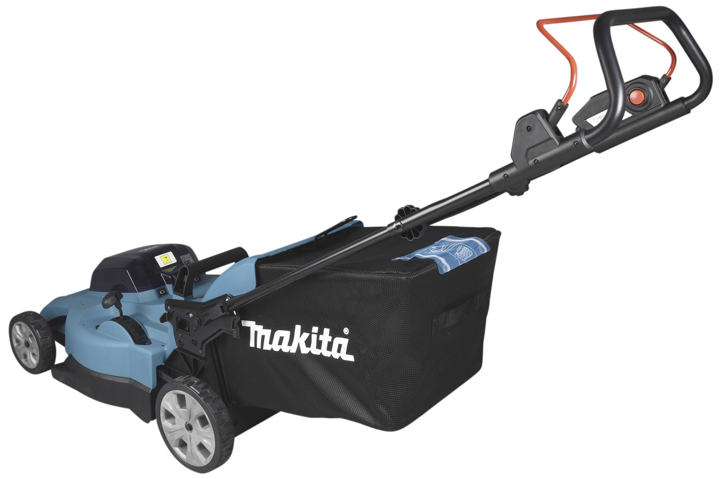 Makita DLM538Z Akku Akku-Rasenmäher ohne Akku, ohne Ladegerät 2 x 18 V Schnittbreite (max.) 53 cm Geeignet für 700 m²