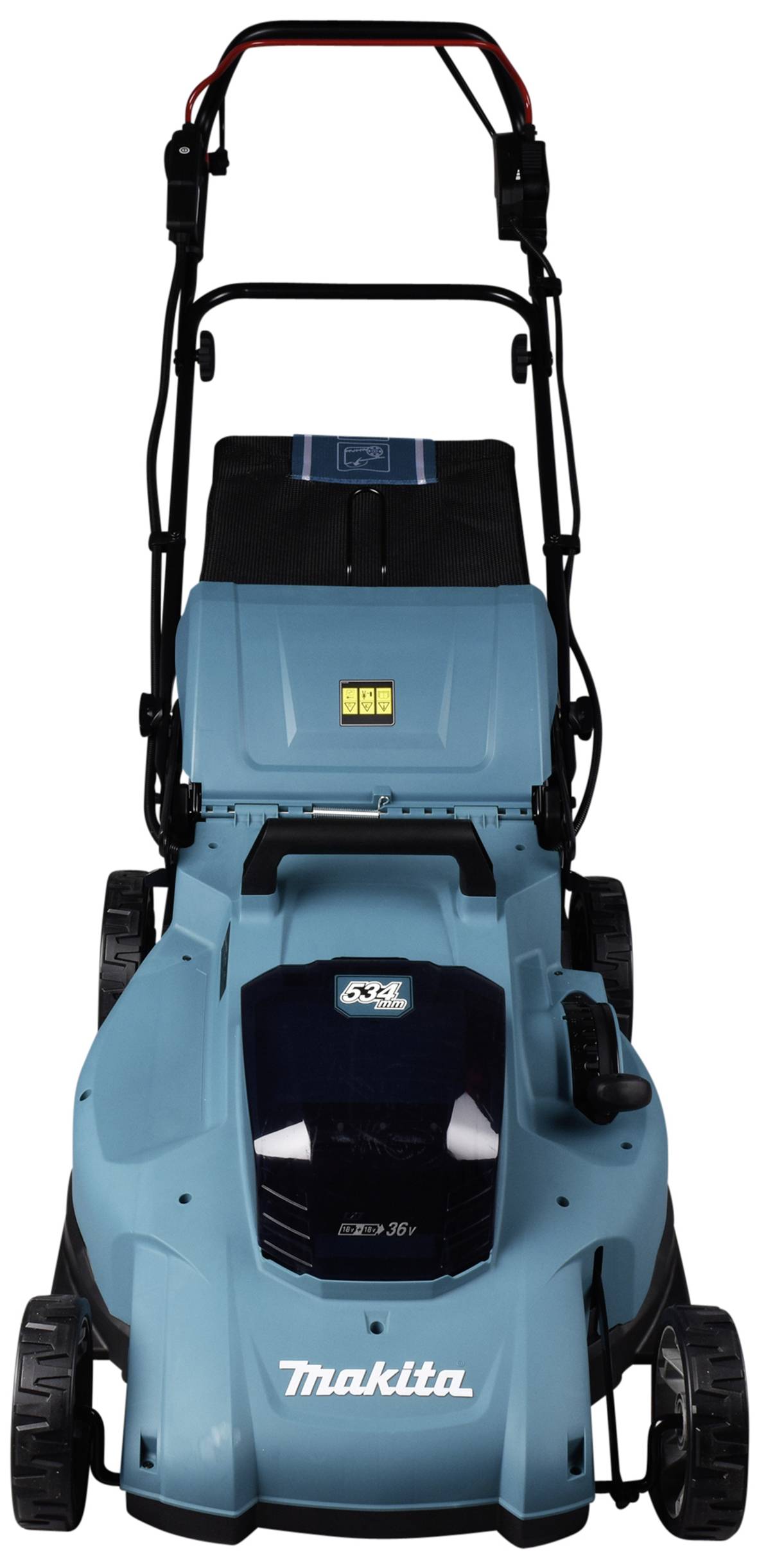 Makita DLM539Z Akku Akku-Rasenmäher ohne Akku, ohne Ladegerät 2 x 18V Schnittbreite (max.) 53cm Geeignet für 800m²