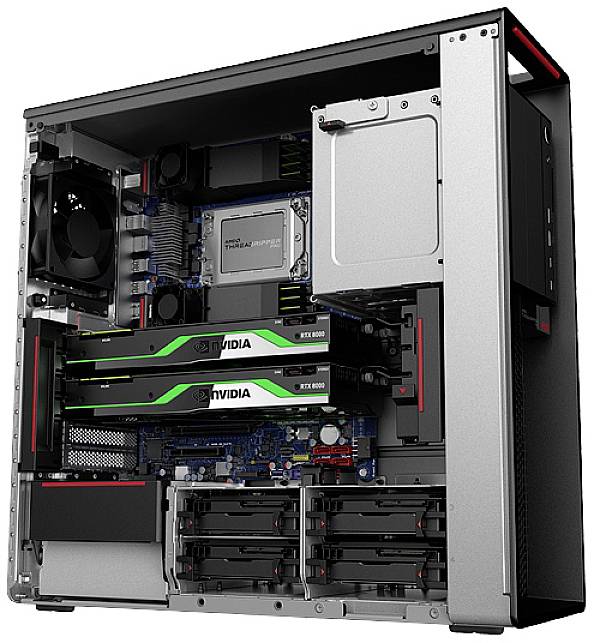 Lenovo Workstation ThinkStation P620 AMD Ryzen Threadripper Pro 5975WX 4.5 GHz 128 GB RAM 1 TB SSD Win 10 Pro 30E000RWGE