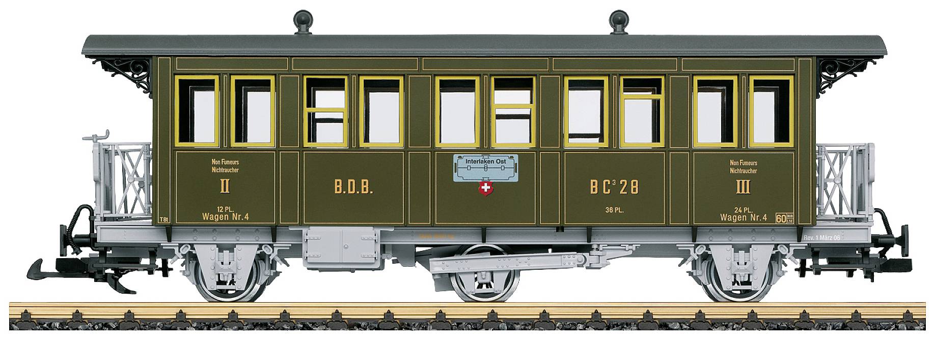 LGB 31332G Personenwagen C 31 der BDB C 31