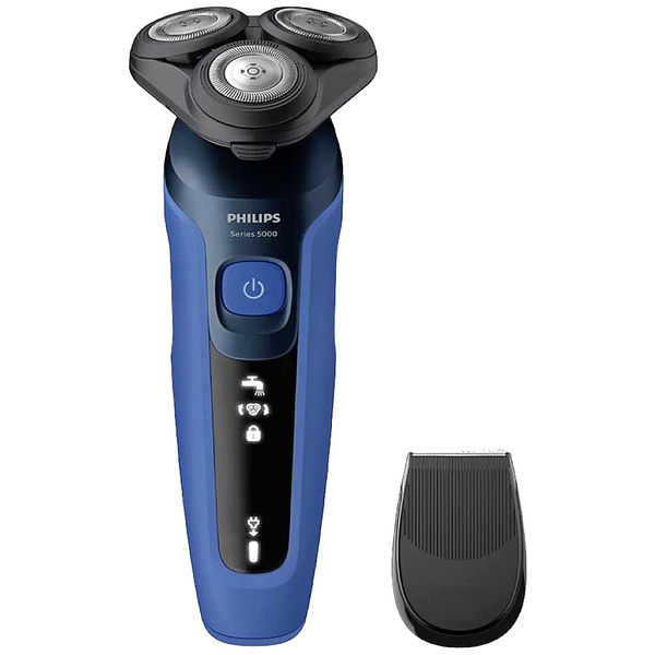 Philips Shaver Series 5000, S5466 Wet & Dry Rasierer Schwarz/Blau