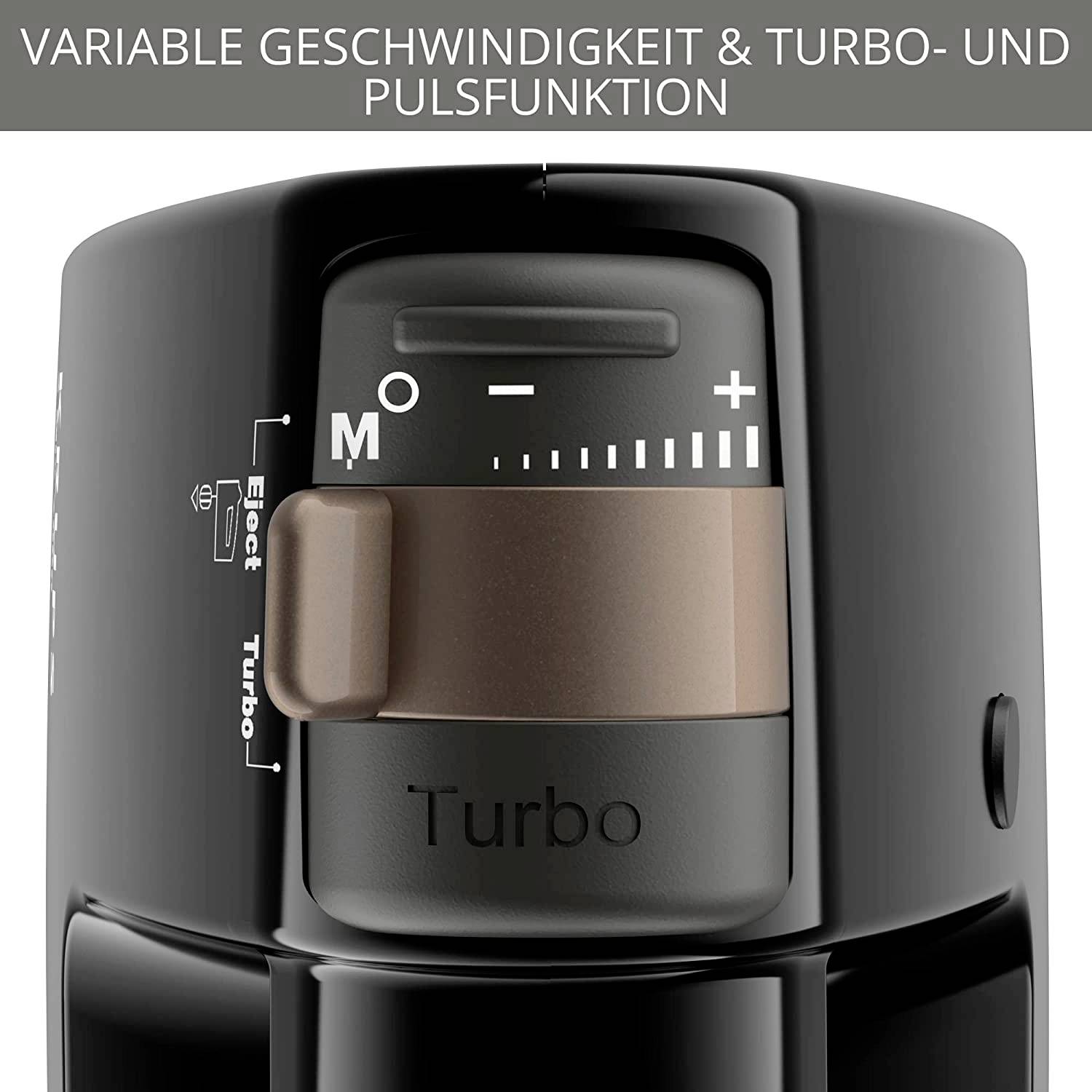 Krups Handmixer 500W Schwarz