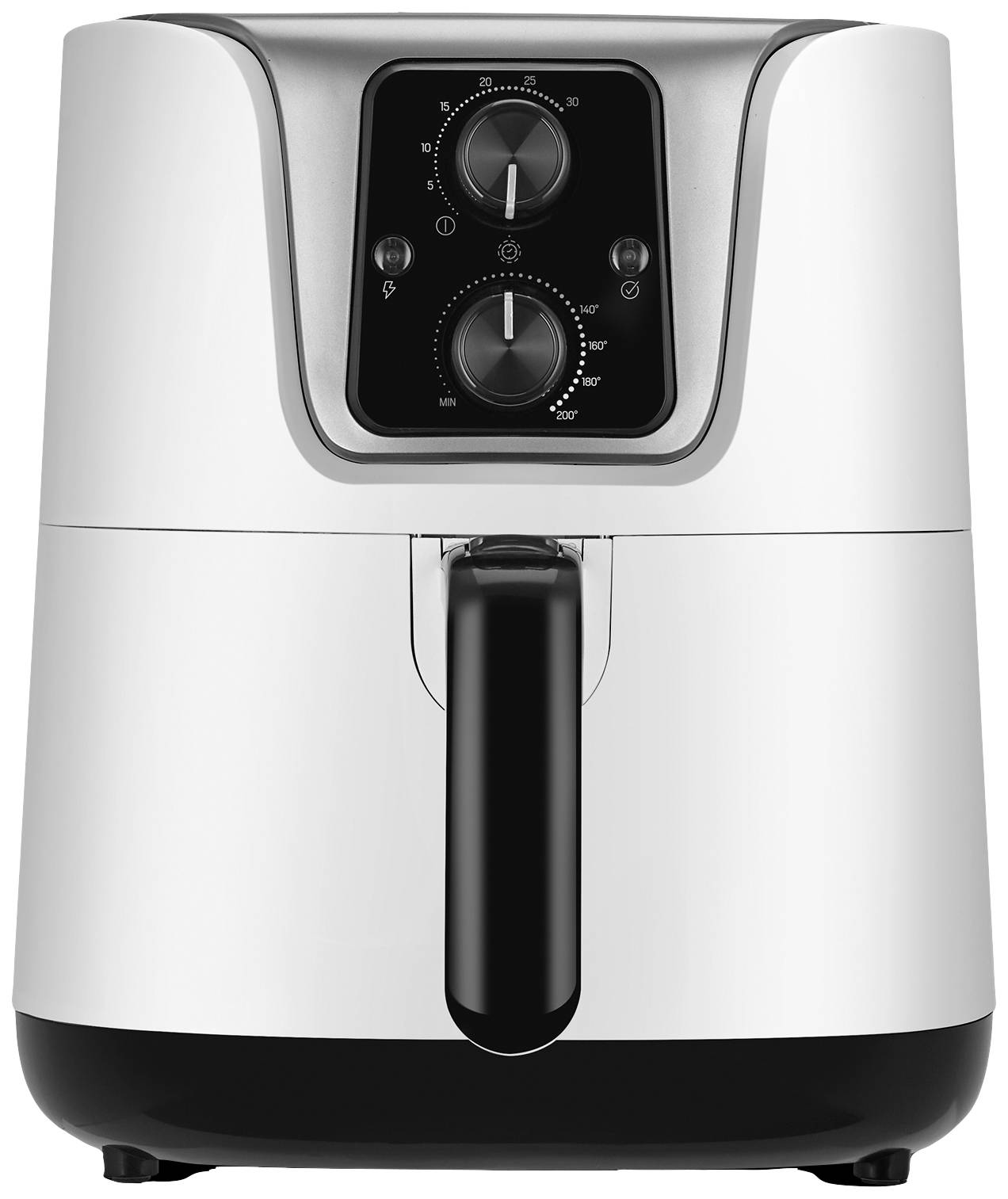 Grundig FRY 6840 Heißluft-Fritteuse 1300W Weiß, Silber