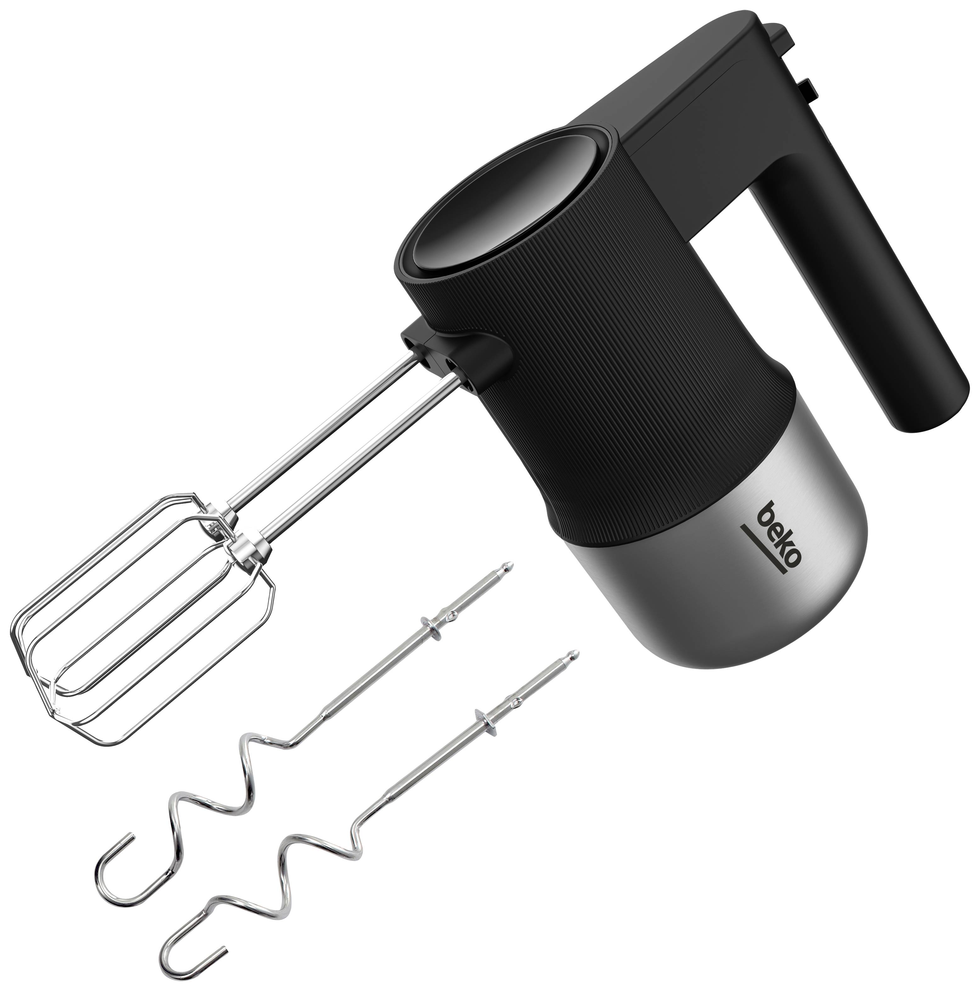 BEKO Hausgeräte HMM 81504 BX Handmixer 500 W Edelstahl, Schwarz