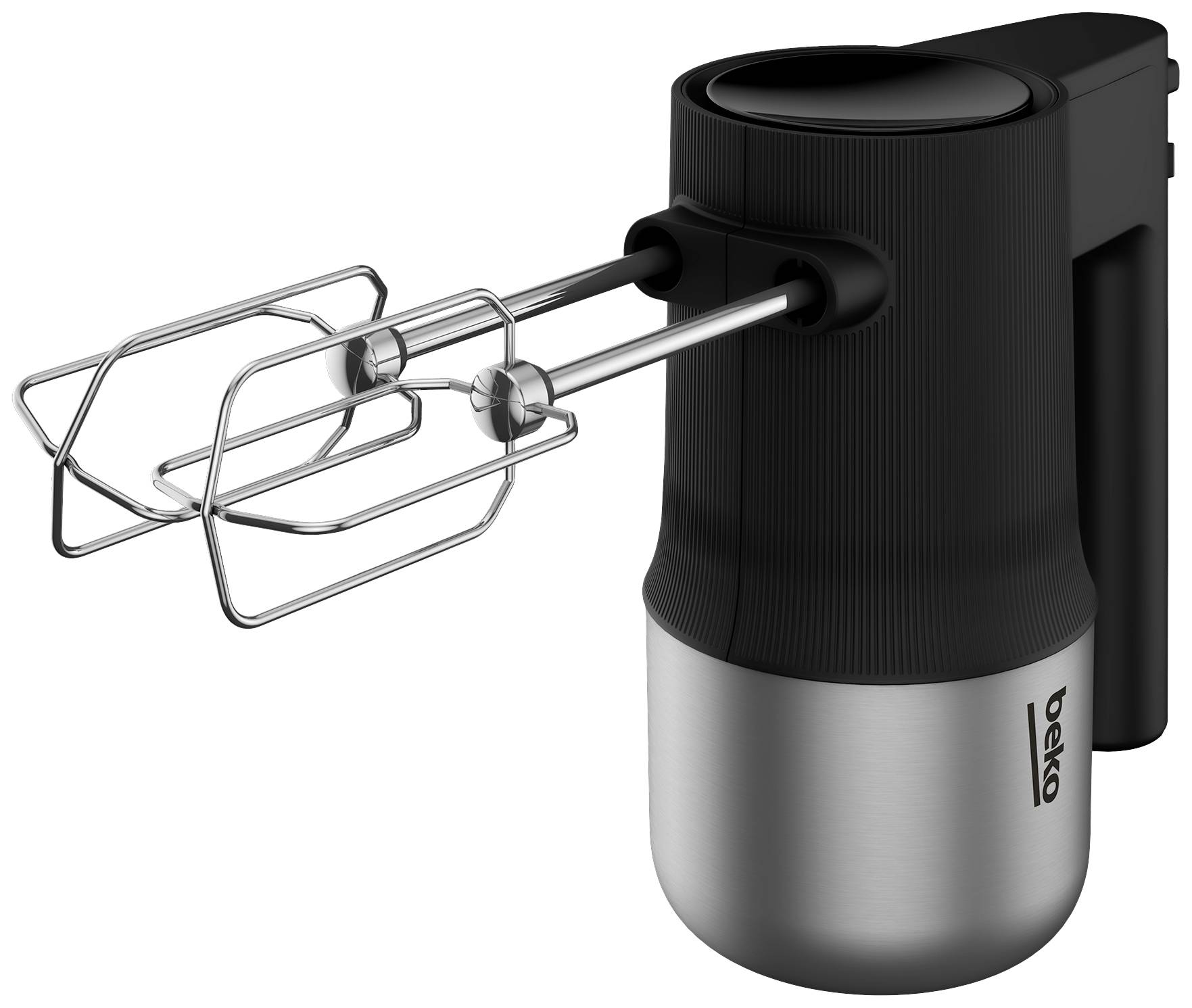 BEKO Hausgeräte HMM 81504 BX Handmixer 500 W Edelstahl, Schwarz