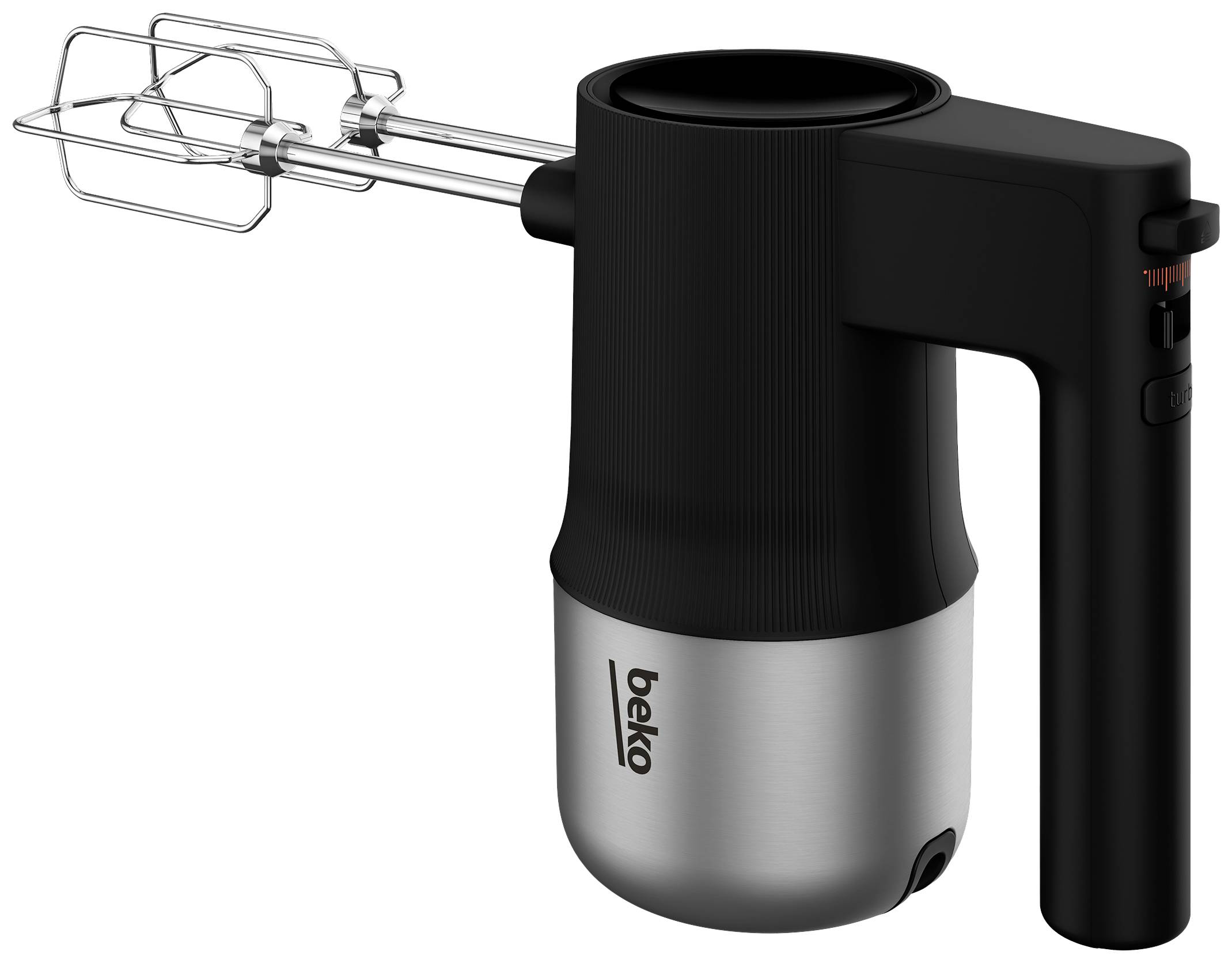 BEKO Hausgeräte HMM 81504 BX Handmixer 500 W Edelstahl, Schwarz