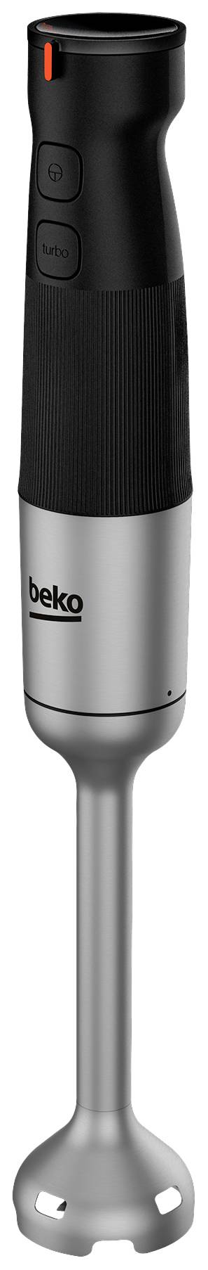 BEKO Hausgeräte HBA 81762 BX Stabmixer 750 W mit Zerkleinereraufsatz, mit Messbecher Edelstahl, Schwarz