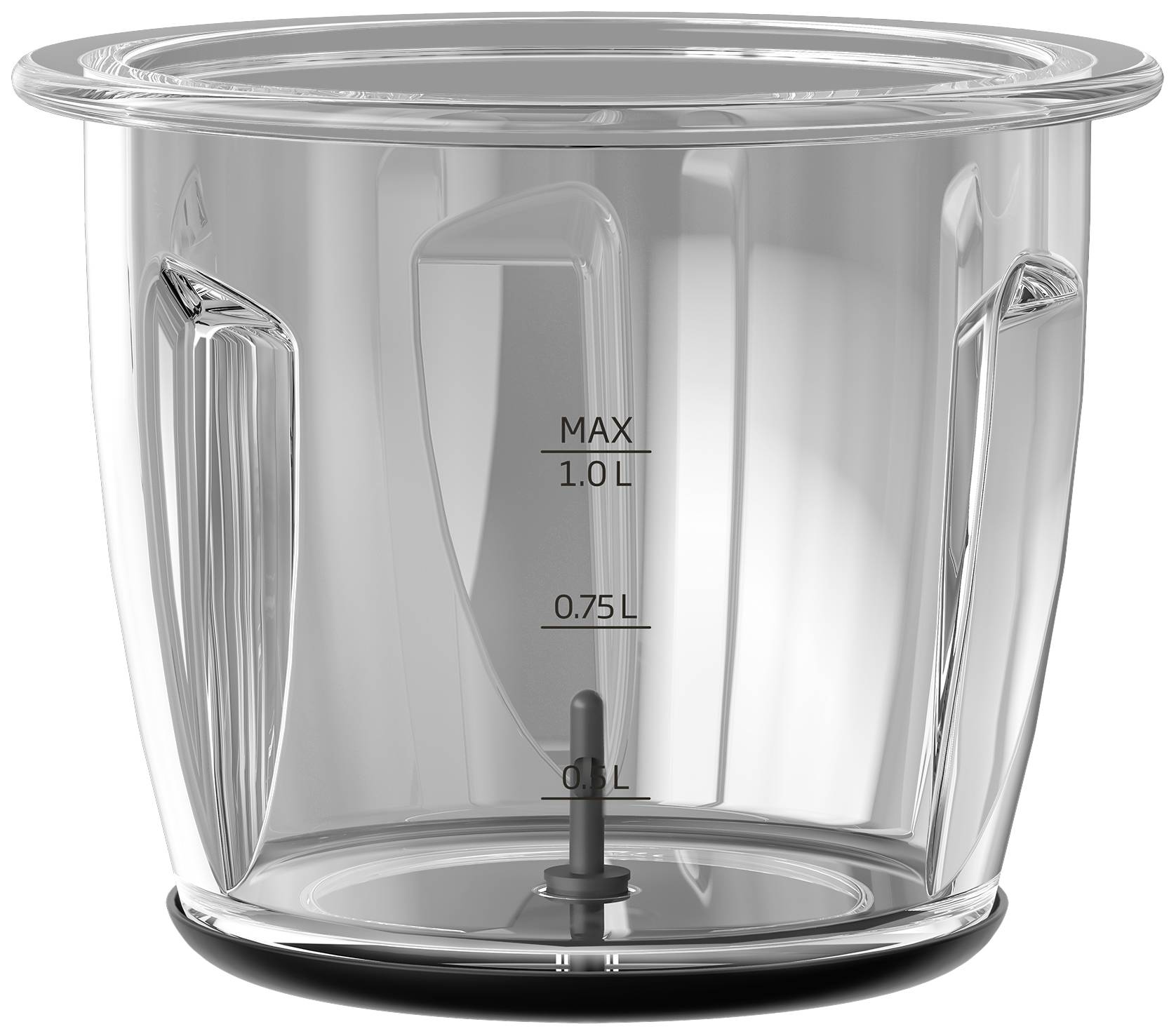 BEKO CHG 81442 BX Zerkleinerer 400W Edelstahl (gebürstet), Schwarz