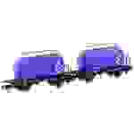 Hobbytrain H24833 N 2er-Set Leichtbau-Kesselwagen Aral der DB DB/Ar