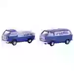 Minis by Lemke LC4345 N PKW Modell Volkswagen T3 2er-Set VARTA Minis by Lemke LC4345 N PKW Modell Volkswagen T3 2er-Set VARTA