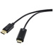 Renkforce DisplayPort / HDMI Adapterkabel DisplayPort Stecker, HDMI-A Stecker 3.00 m Schwarz RF-517
